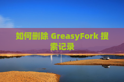 如何删除 GreasyFork 搜索记录